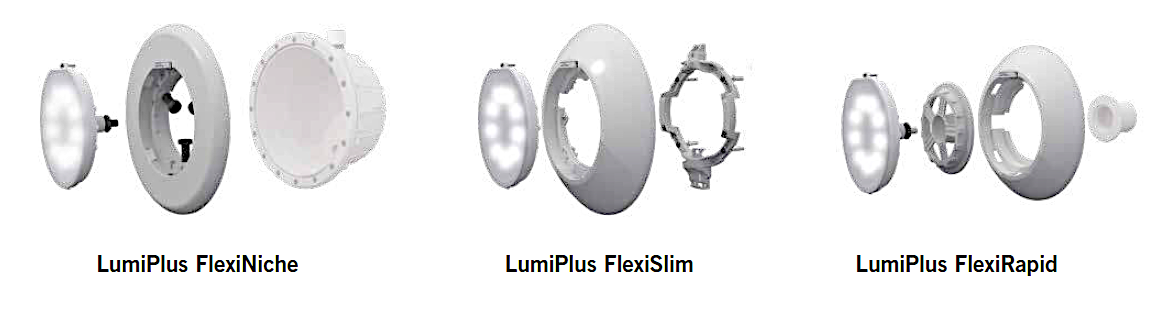 La nuova famiglia di fari LumiPlus Flexi FlexiNiche FlexiSlim FlexiRapid